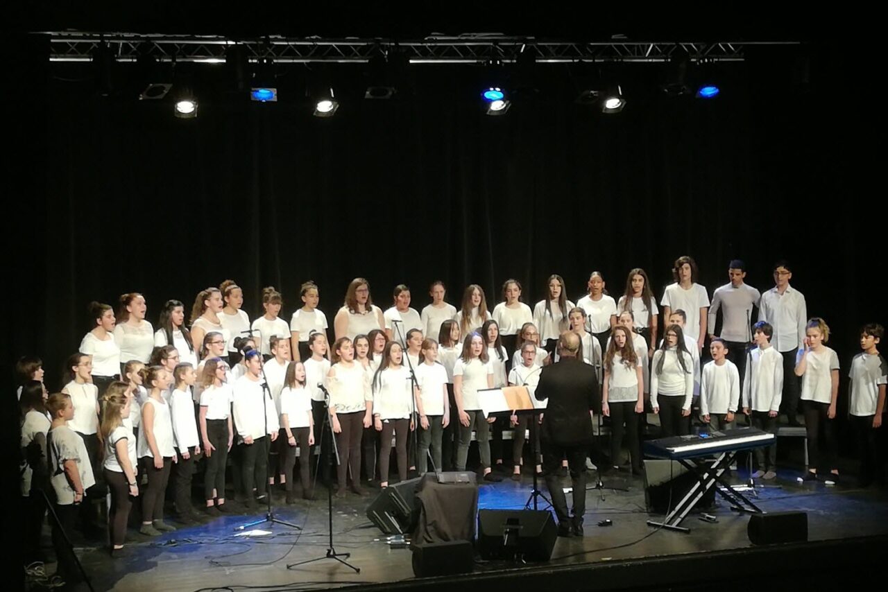 La chorale du collège en concert – BDR – actu